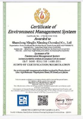 Certification des systèmes de gestion de l'environnement