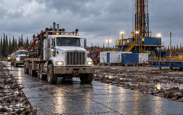 Drilling site service vehicles