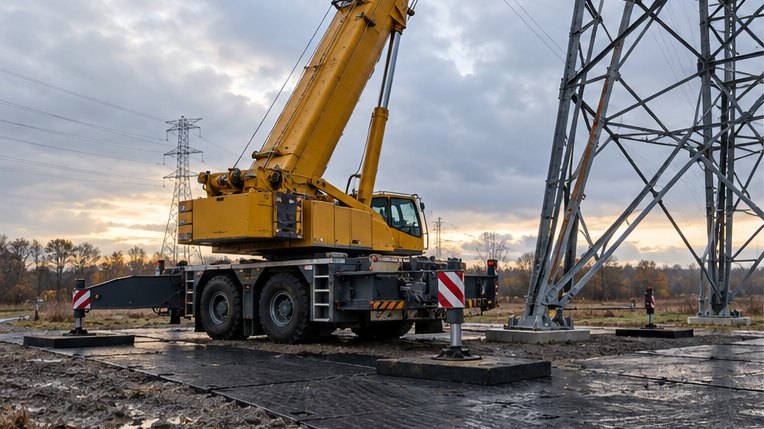 输电线路沿线的塔基、放线和检修作业,本题关注“输电施工道路连接件多久检查一次”相关写实场景