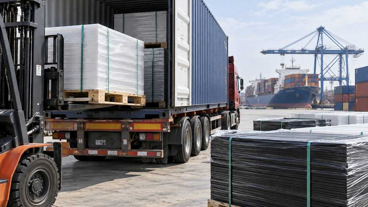 Producción de cartón, productos terminados y procesos de embalaje a granel para profesionales de plástico