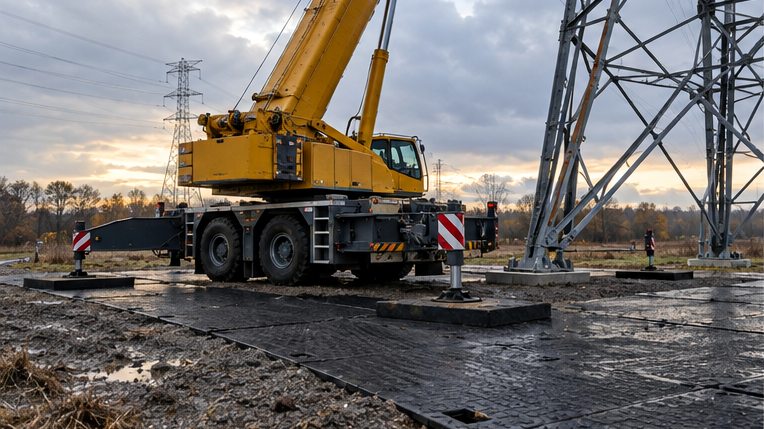 输电线路沿线的塔基、放线和检修作业,本题关注“冬季输电施工如何处理板面结冰”相关写实场景