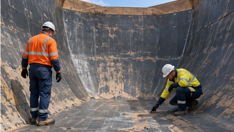 Live scenes associated with low-temperature, snow and frozen mining areas