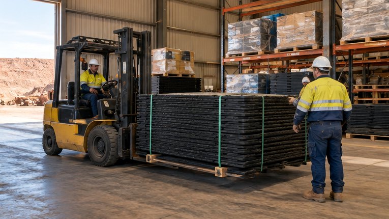 The scenes are written along the long and narrow retrofit route of the conveyor belt.