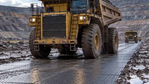 Live scenes associated with high-frequency mine-carrying and turning areas